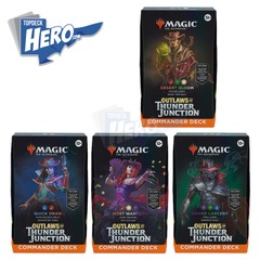 Outlaws of Thunder Junction - Commander Deck Case (set of 4)